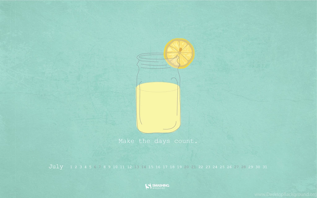 Desktop Wallpapers Calendar: July 2013