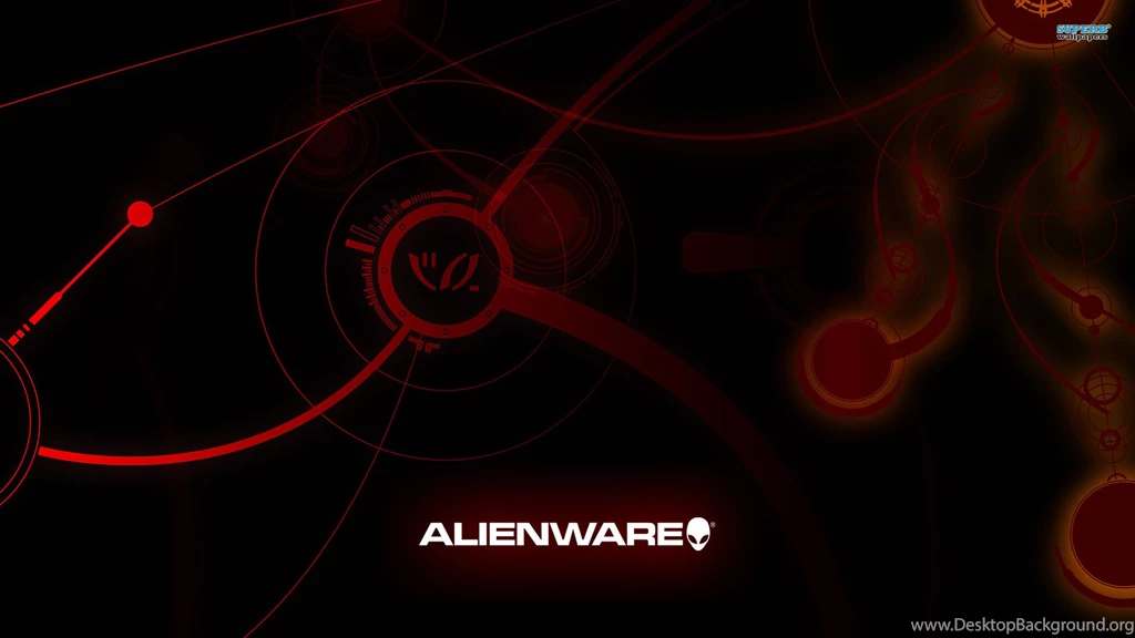 Red Alienware Desktop Wallpapers