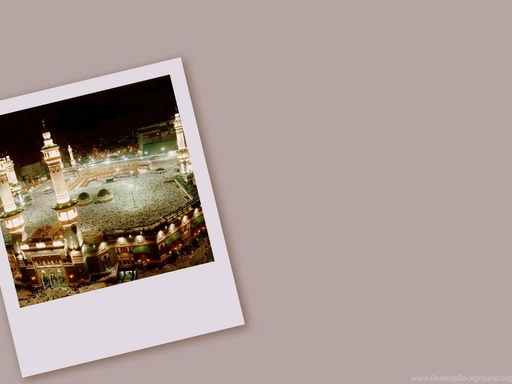 Ka'bah In Polaroid Islamic Wallpapers