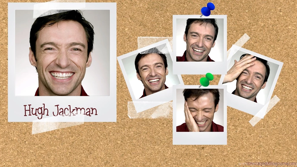 Hugh Jackman Polaroid Wallpapers By Colonoscarpeay On DeviantArt