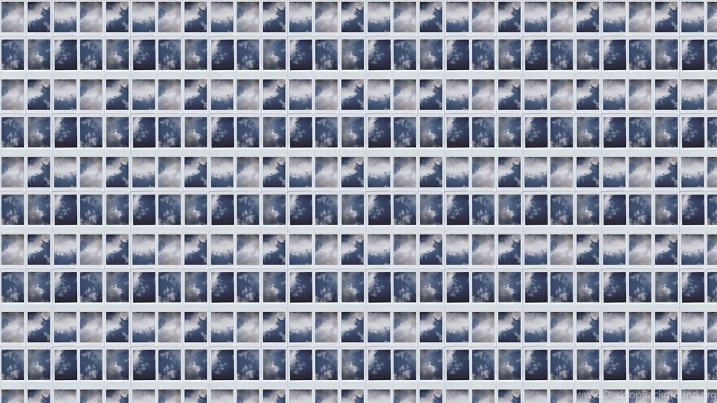 Polaroid Clouds Desktop Wallpapers