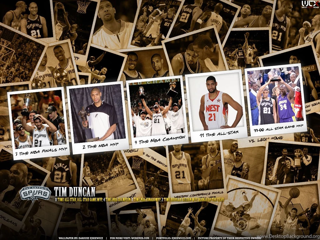 Tim Duncan Polaroid Wallpapers 2009