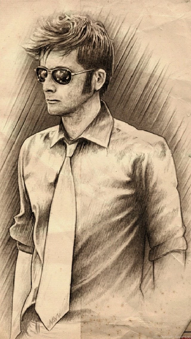 10th Doctor Who iPhone 5 Wallpapers (640x1136)