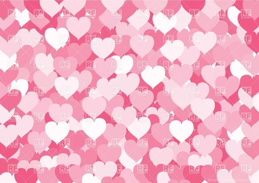 Many Pink Hearts Background, 33787, Backgrounds, Textures ...