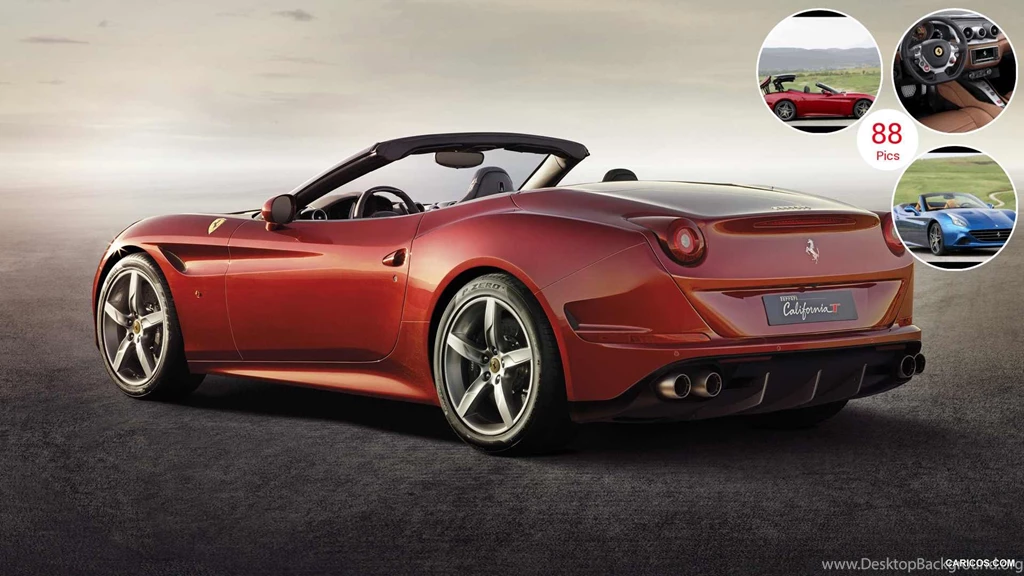 2015 Ferrari California T Rear