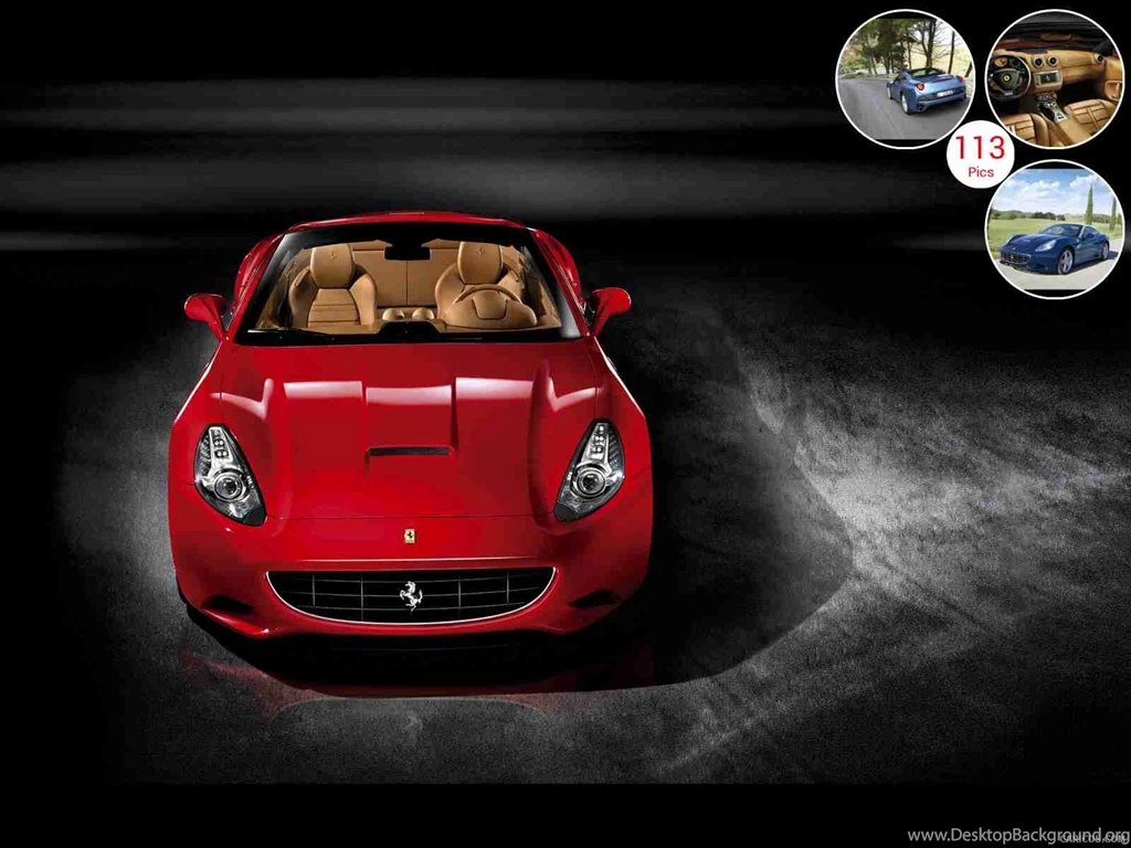 2009 Ferrari California Front