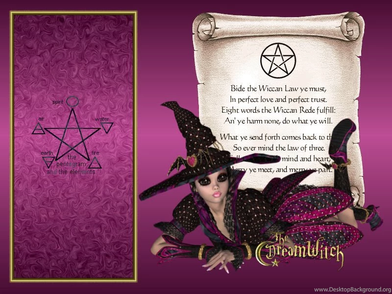 Wallpapers Wicca Dreamwitch Wiccan Rede 800x600