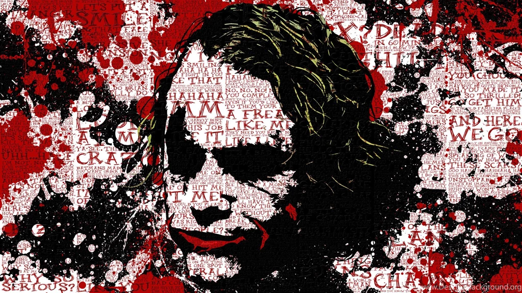 The Joker Quotes Why So Serious Wallpaper Desktop Background