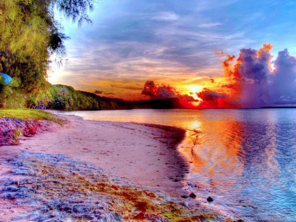 Download Download Beautiful Beach Sunset Wallpaper Images