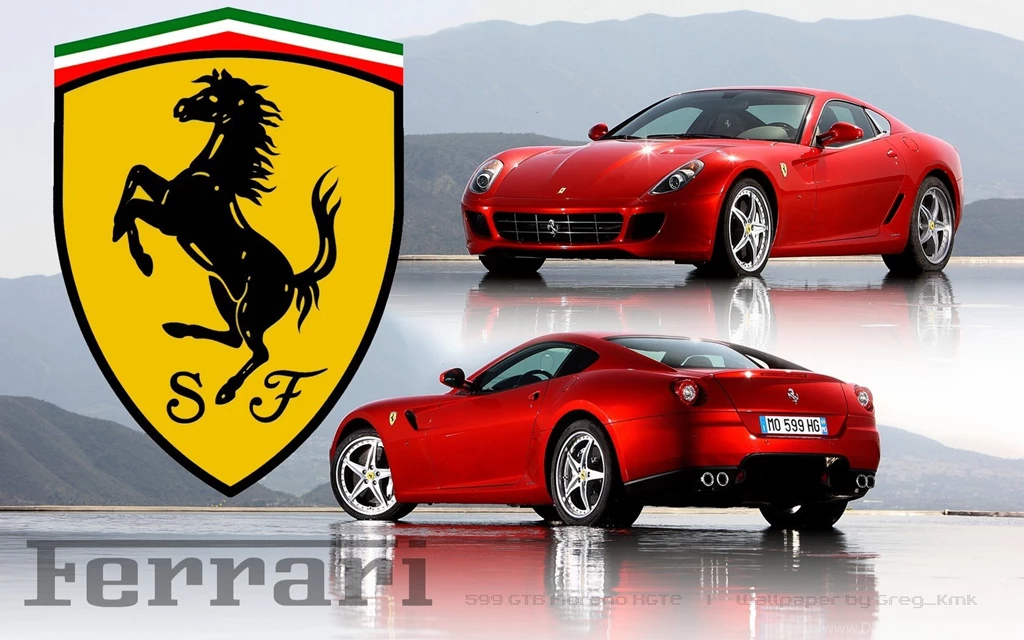 Golden Ferrari HD Wallpapers