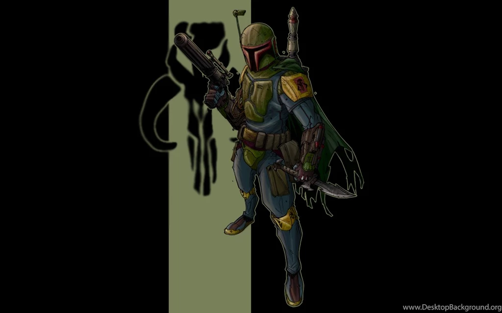 Star Wars Boba Fett Mandalorian Desktop Background