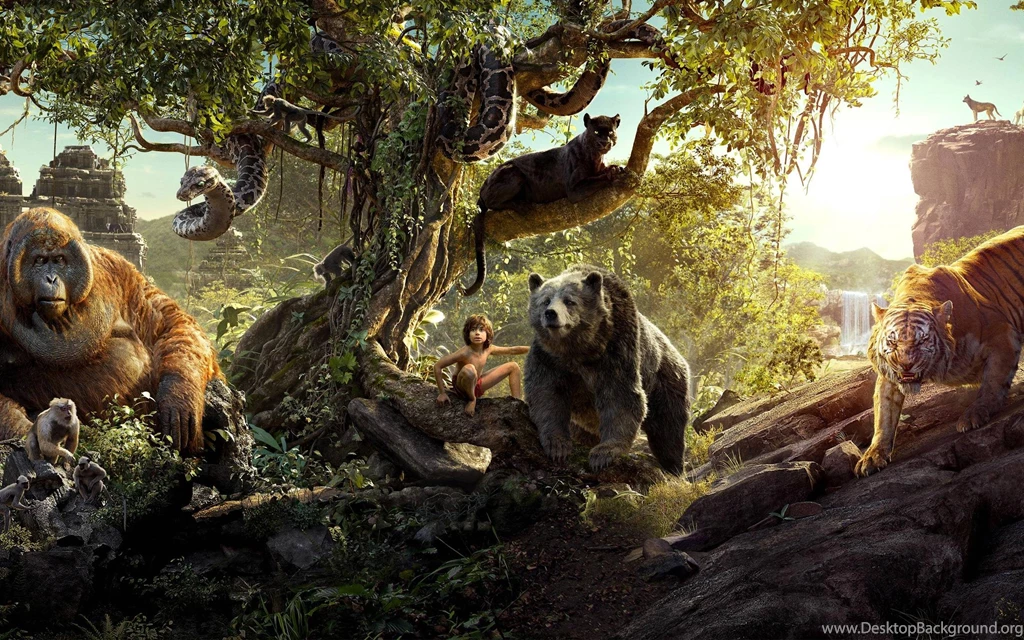 2016 The Jungle Book HD Desktop Wallpapers