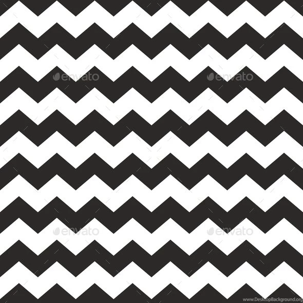 Zig Zag Chevron Black And White Tile Pattern Or Wallpapers ...
