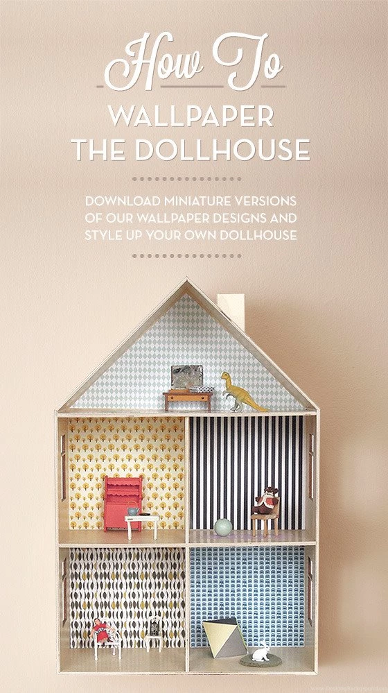 Make It: Wallpapers A Dollhouse » Curbly