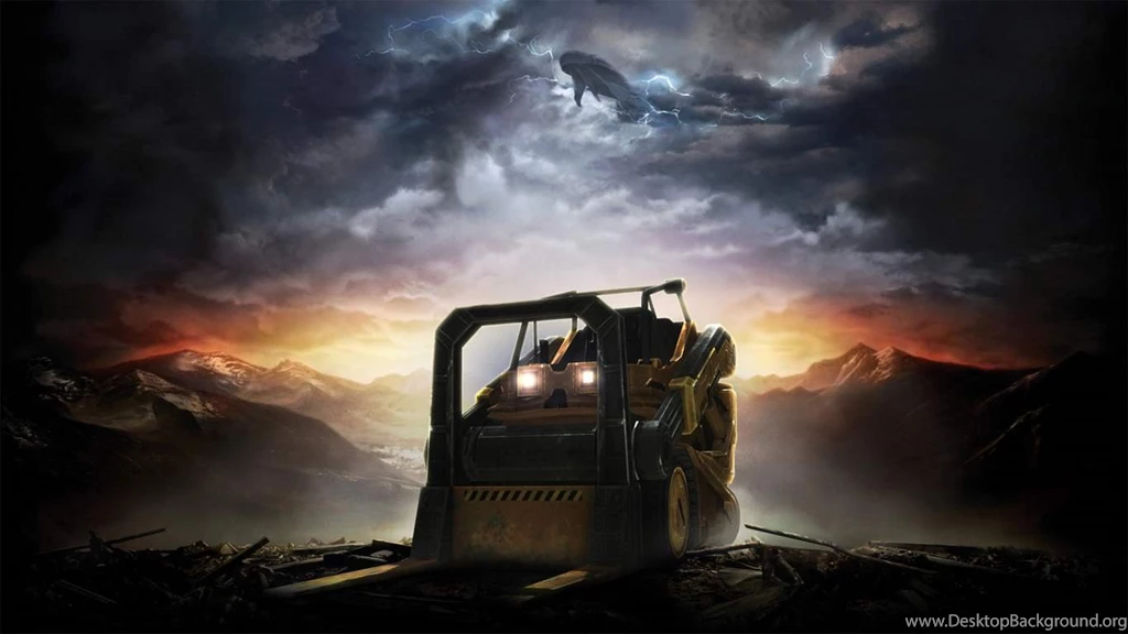 Wallpapers Halo Reach Forklift Truck Hd 1366x768