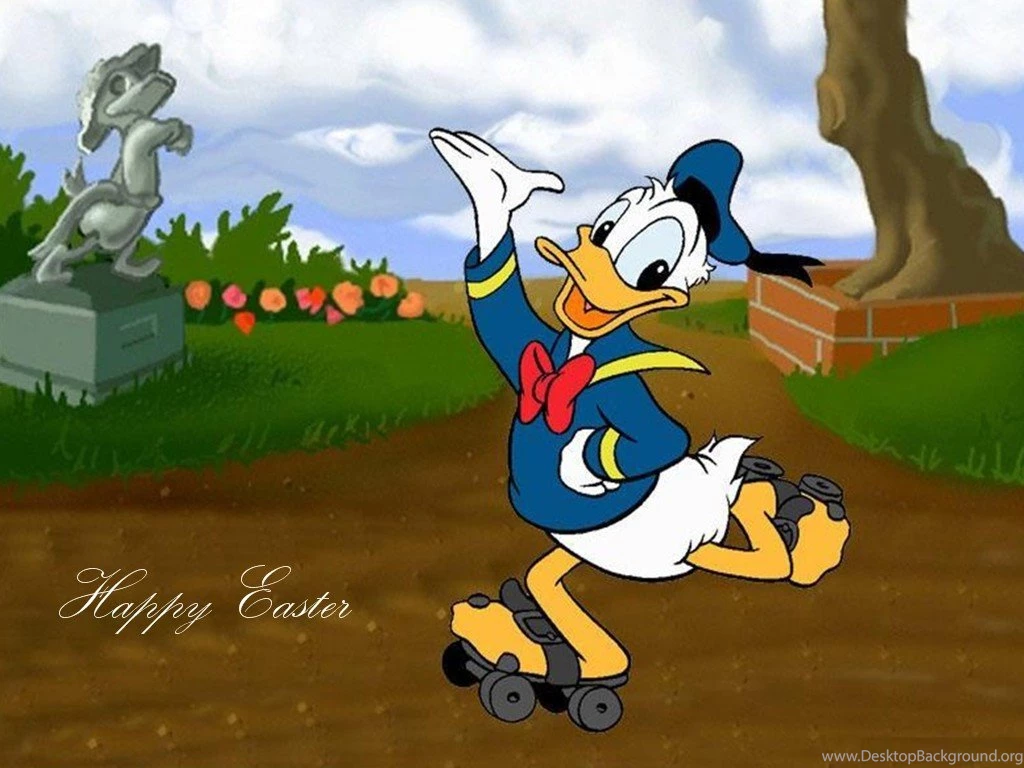 Donald Duck Easter : Desktop And Mobile Wallpapers : Wallippo