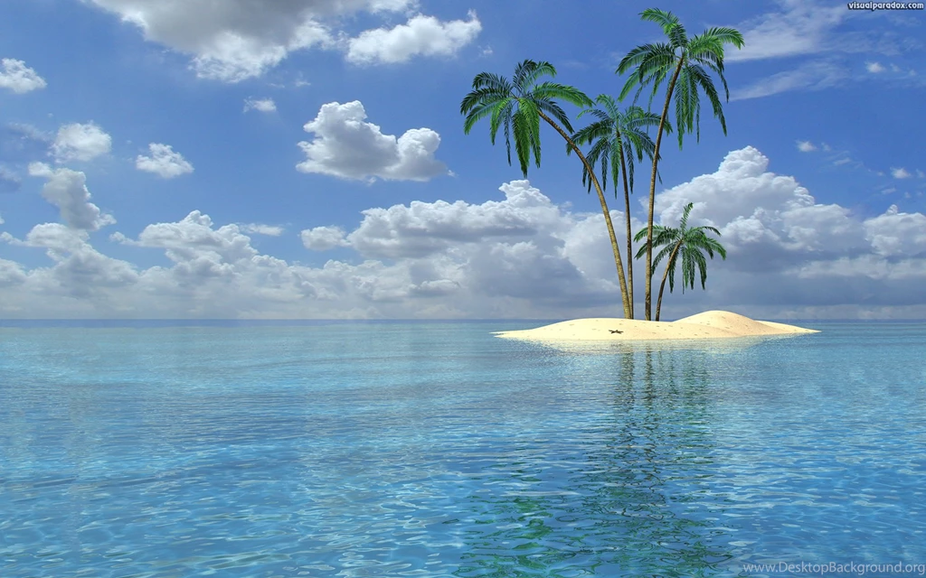Wallpapers Palm Trees 3D Beach Wallpapers Desktop