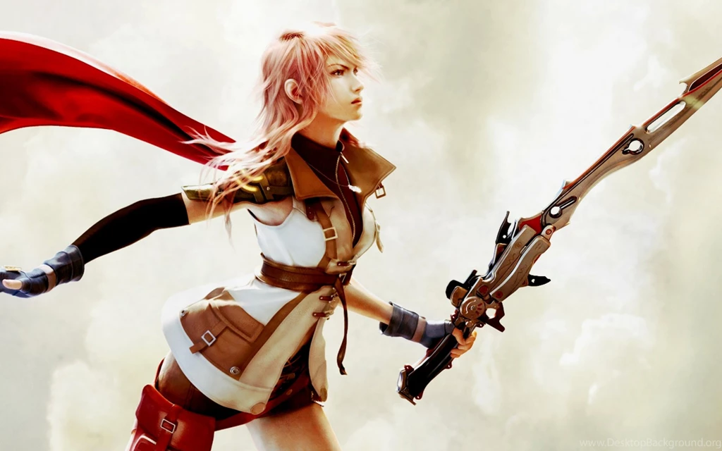 Lightning Final Fantasy XIII Wallpapers For Widescreen Desktop PC ...