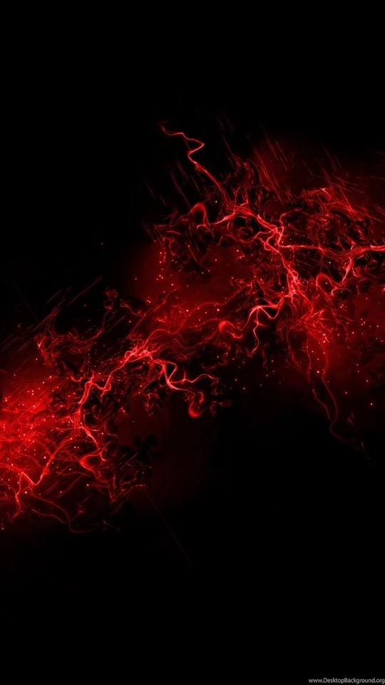 Download Wallpapers 540x960 Black Background, Red, Color, Paint ...