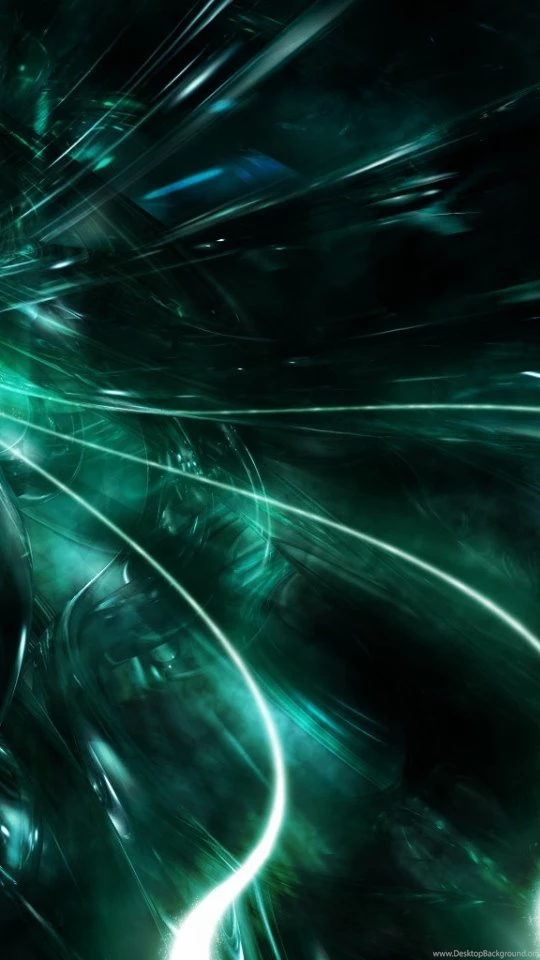 Download Wallpapers 540x960 Abstract, Black, Green, White Android ...