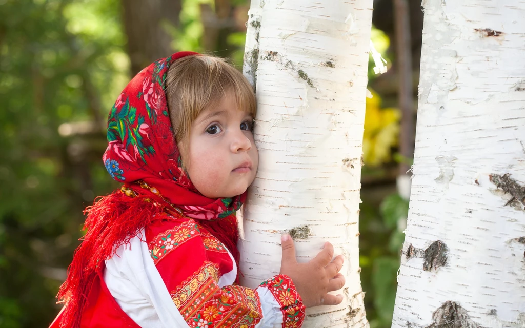 Baby Girl Near Birch Tree In Summer Wallpapers   2560x1600   3957842