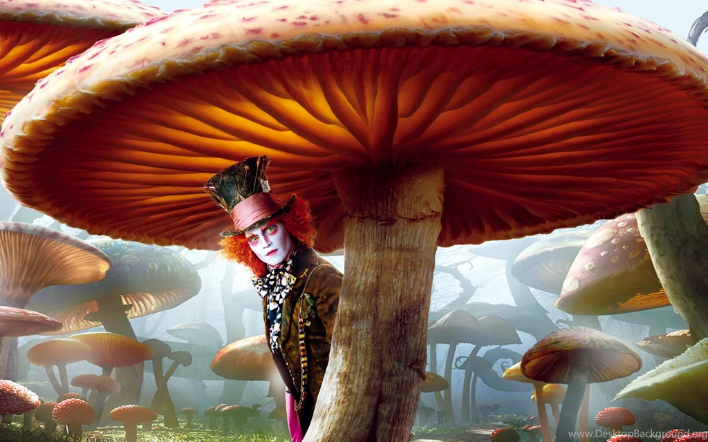 Desktop Wallpapers Alice In Wonderland By Tim Burton Movie ...
