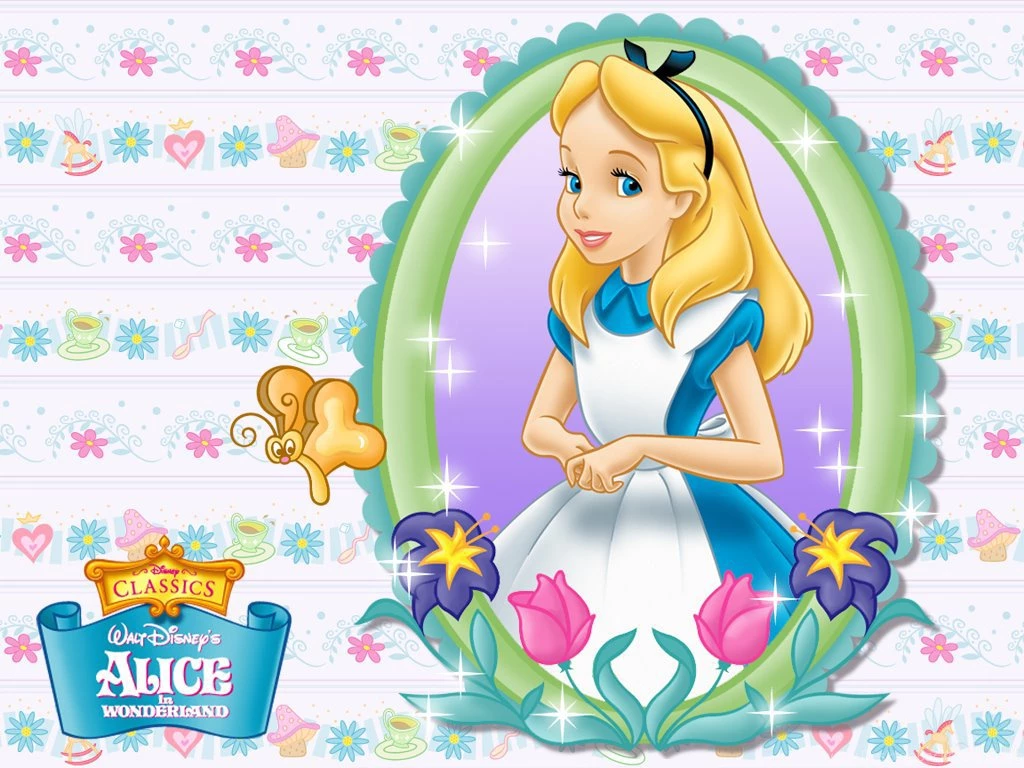 Alice In Wonderland Cartoon Wallpapers