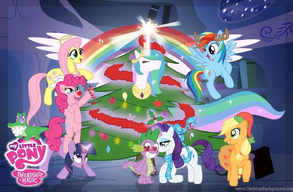 MLP X Mas Advent Card: Christmas Harmony By LugiaAngel On DeviantArt