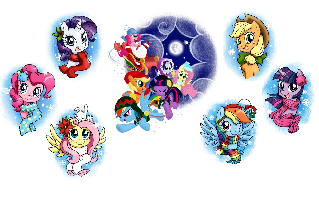 My Little Pony Christmas Time Wallpapers » WallDevil Best Free HD ...