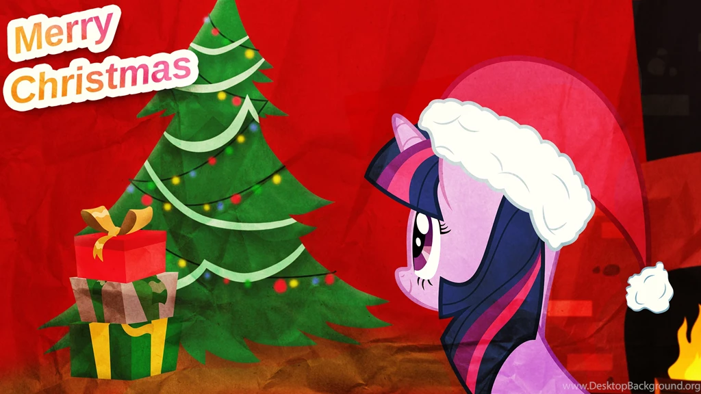 Merry XMAS (My Little Pony Wallpaper) By MylittleBronieDE On ...