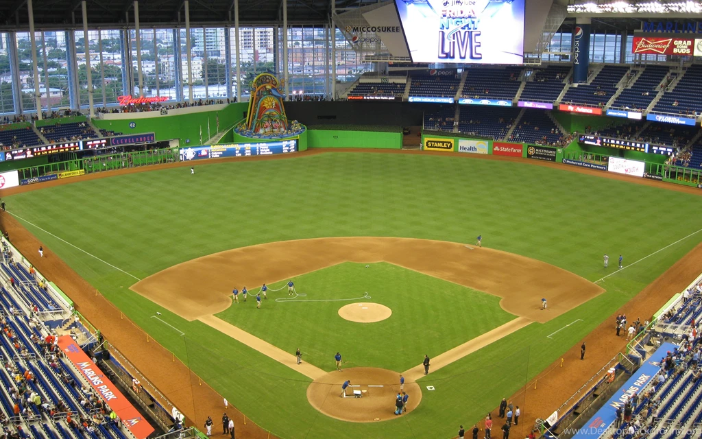 Miami Marlins Ballpark Marlins Park Miami, Florida Wallpapers