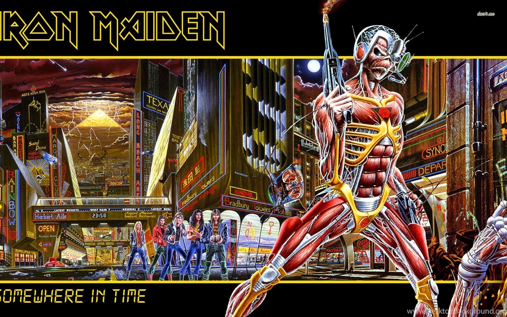 Iron Maiden Somewhere In Time Wallpapers » WallDevil Best Free ...