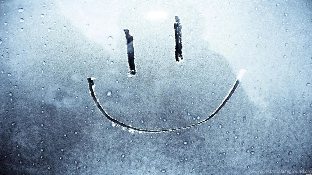 Funny Smile Glass Wallpapers