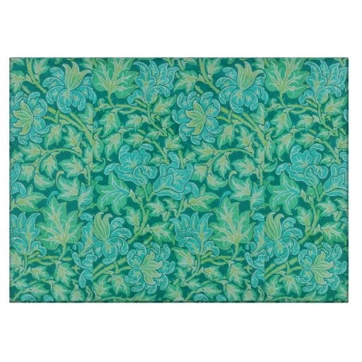Victorian Floral Wallpapers Pattern Cutting Board