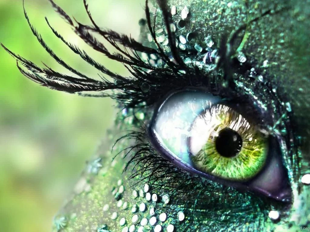 Download The Glistening Green Eyes Wallpaper, Glistening Green ...