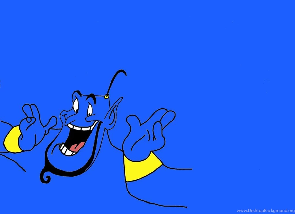 Aladdin Genie Wallpaper Desktop Background