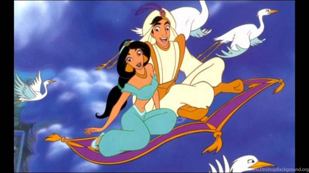 Aladdin And Jasmine A Whole New World Wallpapers Desktop For ...