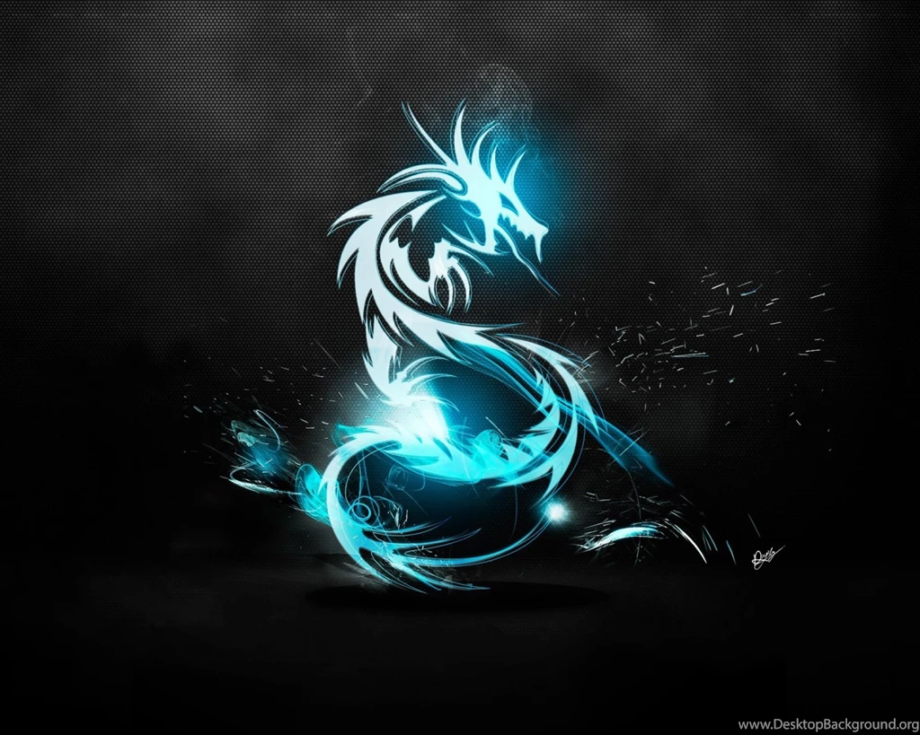 Free 1600X1280 Blue Dragon Symbol 1600x1280 Wallpapers Screensaver ...