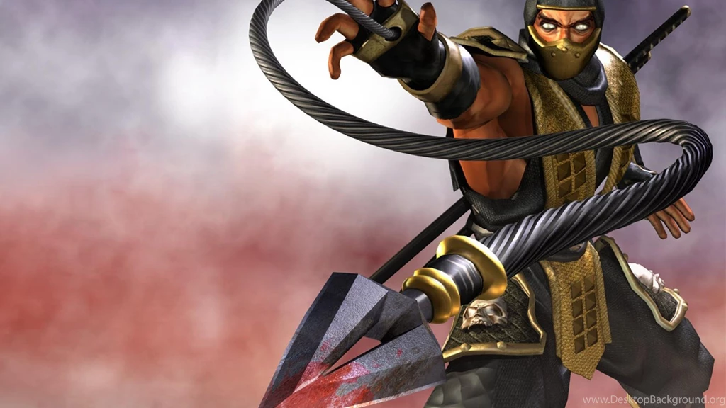 Scorpion Mortal Kombat Hd Wallpapers Desktop Background