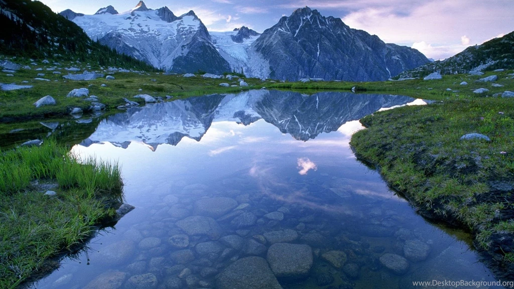 ALPINE POND WALLPAPER   (