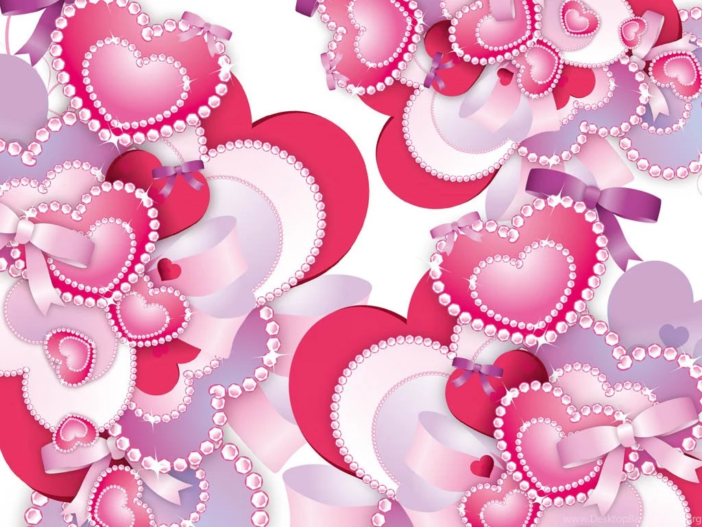Diamond Hearts Vector Vector Art & Graphics