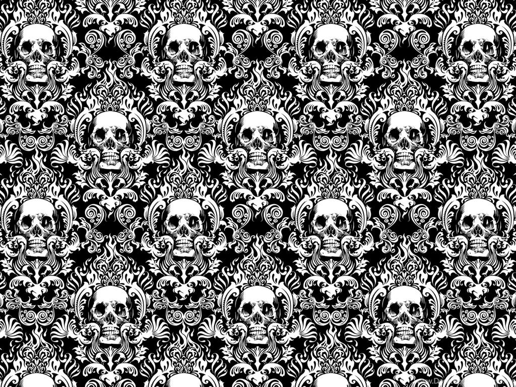 Black Damask Backgrounds