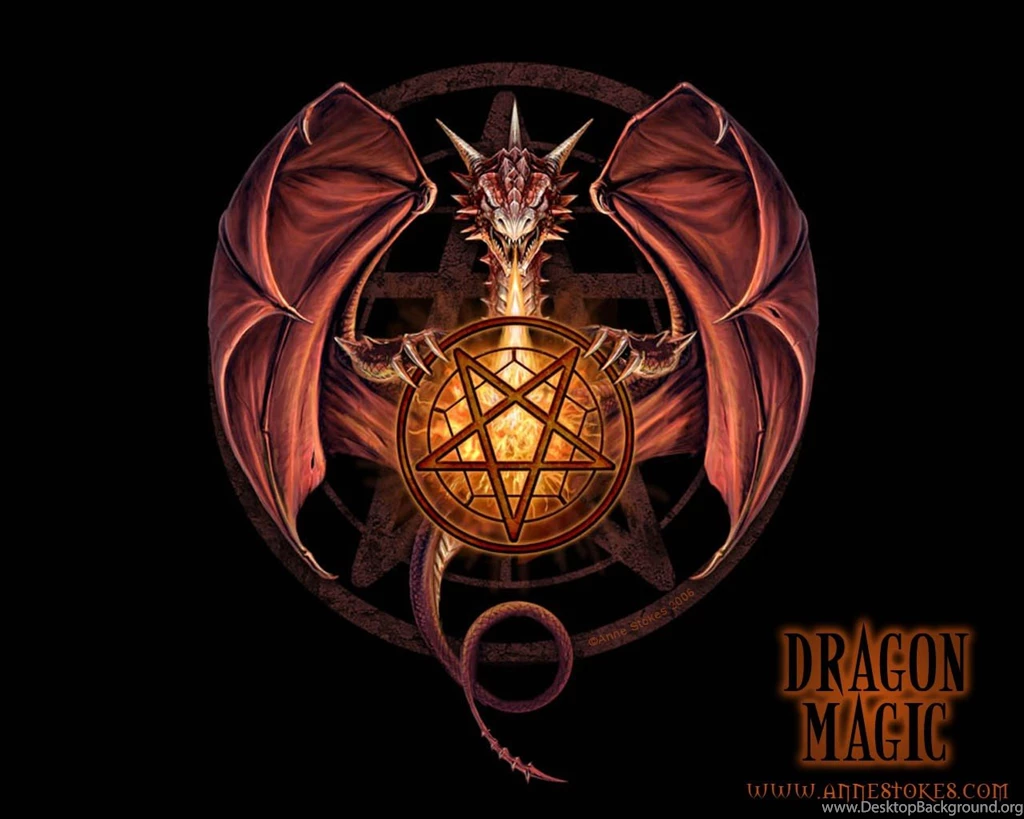 3d Dragons Pentagram Video Games Best Widescreen Backgrounds
