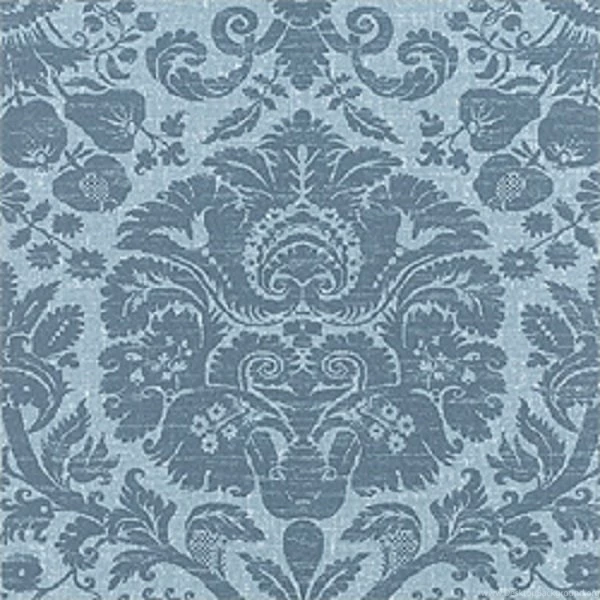Thibaut Wallpaper, Manhattan Damask T1726 Navy Blue   A Blue ...