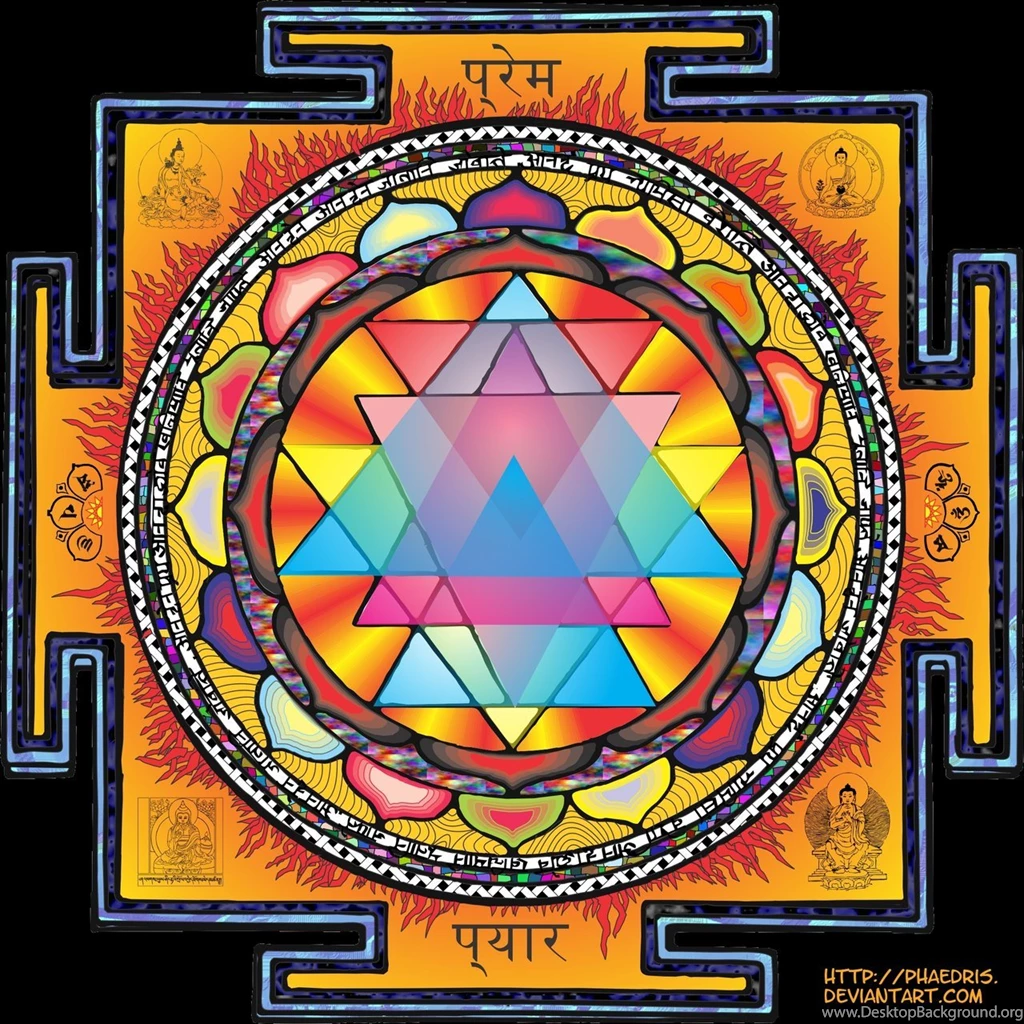 Sri Yantra Mandala By Phaedris On DeviantArt