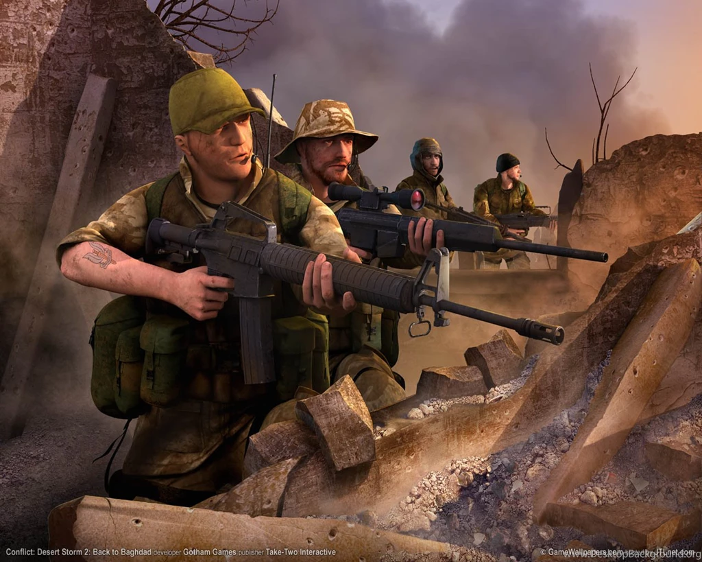 Wallpapers Conflict Conflict: Desert Storm 2 Games Image