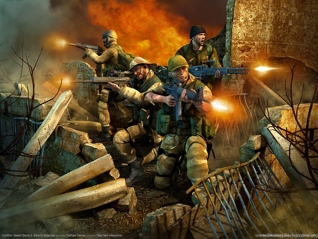 Conflict Desert Storm Back To Baghdad Wallpapers