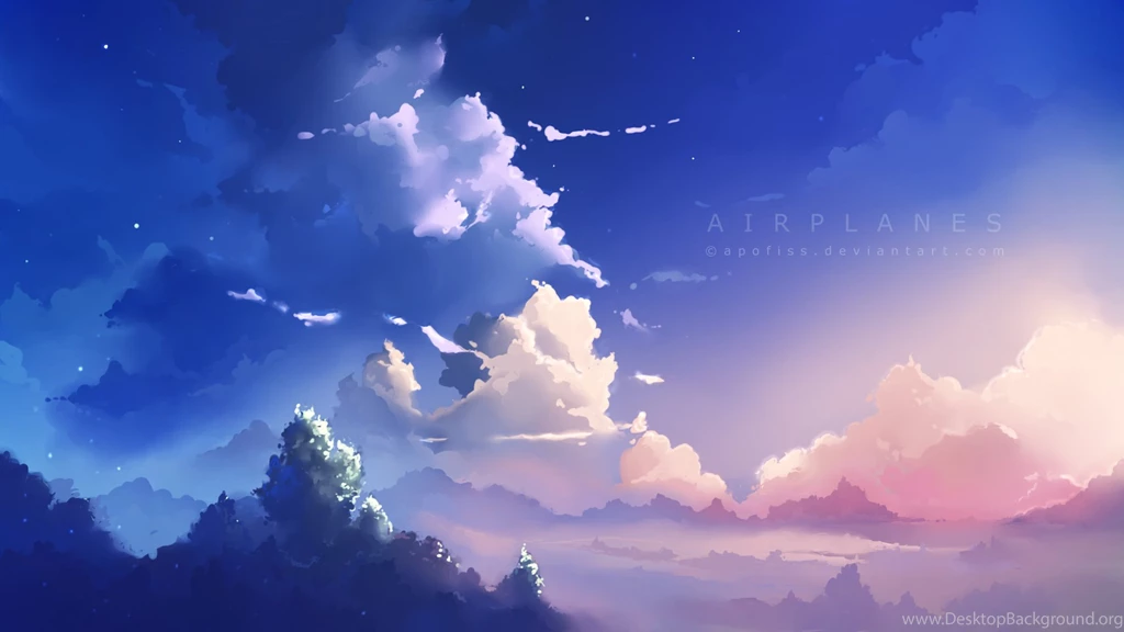 High Resolution Beautiful Art Sky Watercolor Wallpapers HD 3 Full ...