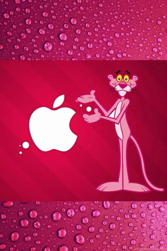 Pink Apple LOGO And Blister Backgrounds iPhone Wallpapers ...