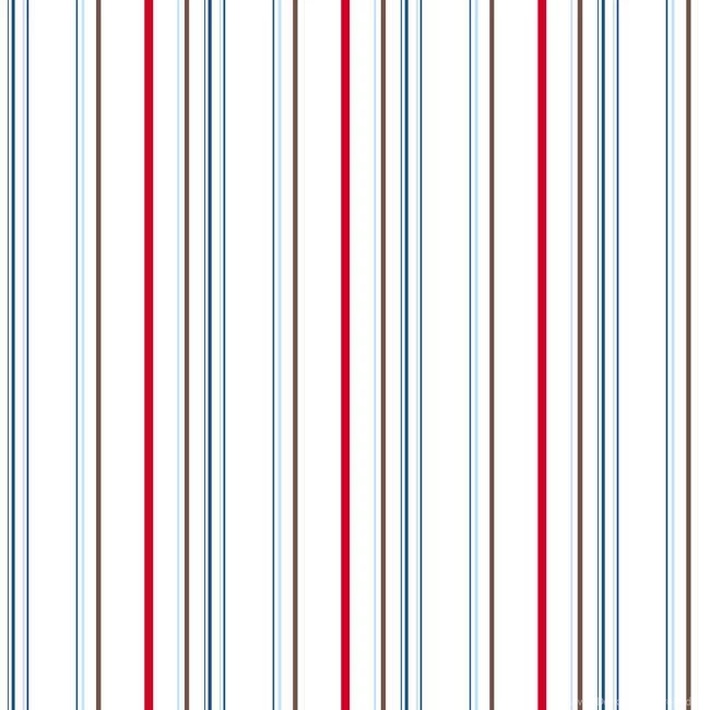 White Red Zb3341 Wide Multi Stripe Wallpapers By York